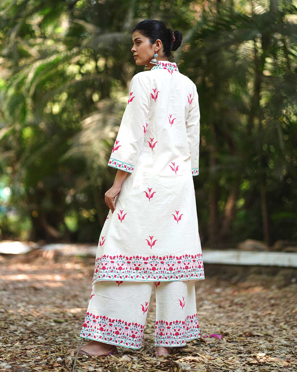 Summer kurtis | Kurti set | Blockprinted kurta set | Summer