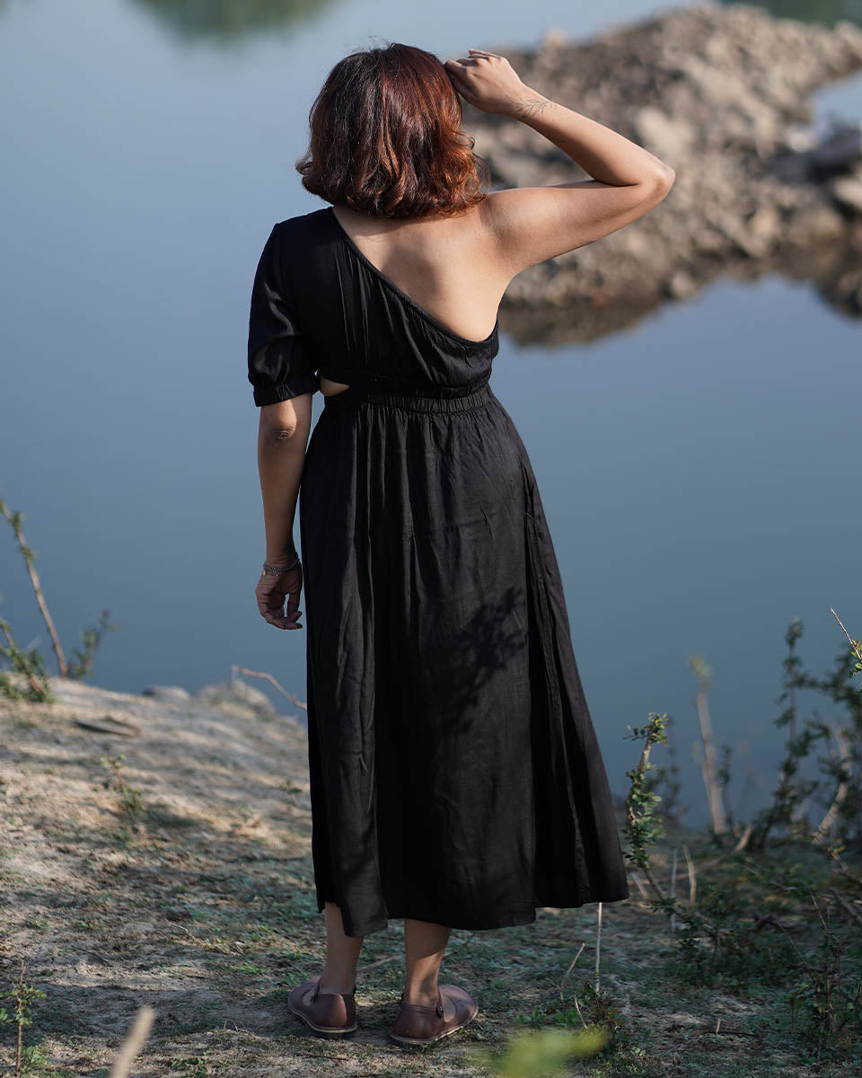 Oasis Handwoven Bamboo Dress