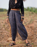 Wistful Dawn Blockprinted Cotton Pant-WWB