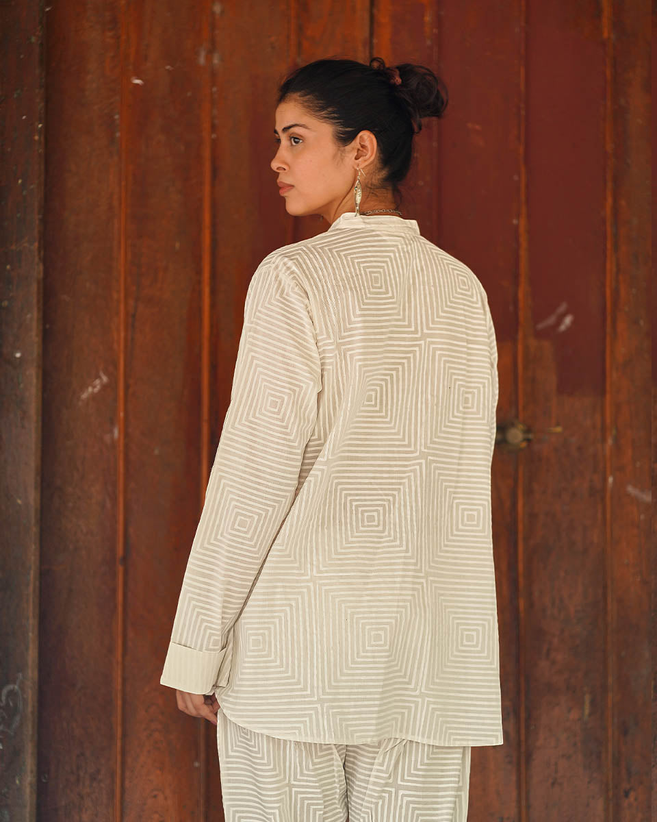 Cotton Kurta Set | Kurti Set | Kurti Pant Set | Kurti pant | Kurta set white | Chidiyaa