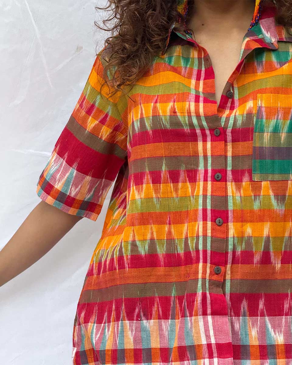 Bawri Gamcha Cotton Shirt - GMC