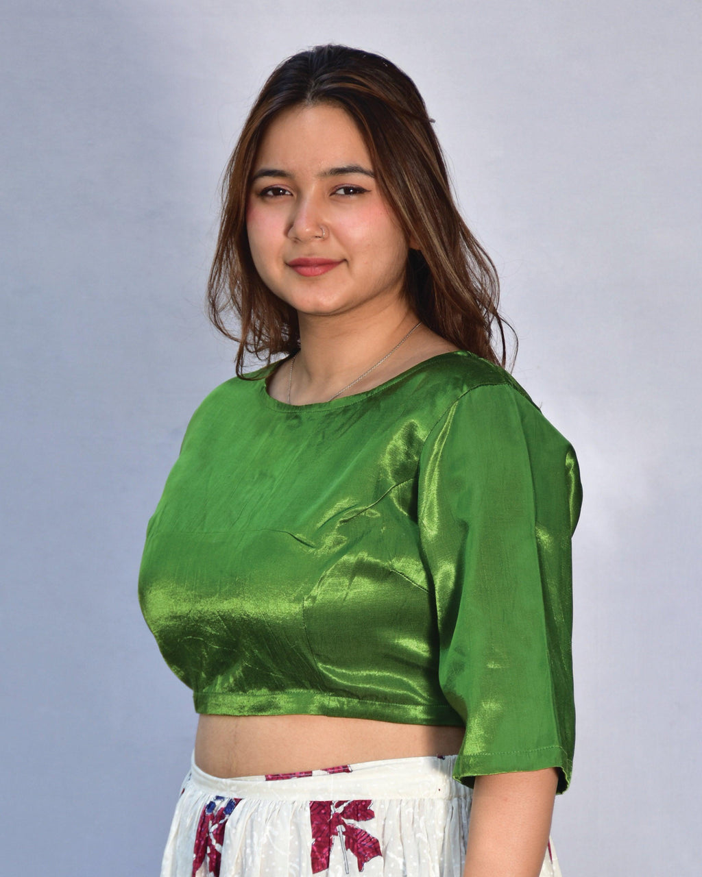 Blouse | Blouses | Silk blouse | Mashru Silk | Chidiyaa