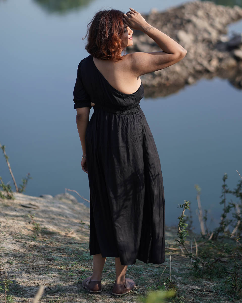 Oasis Handwoven Bamboo Dress