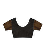 Linen saree | Linen zari saree | Linen saree online | Chidiyaa