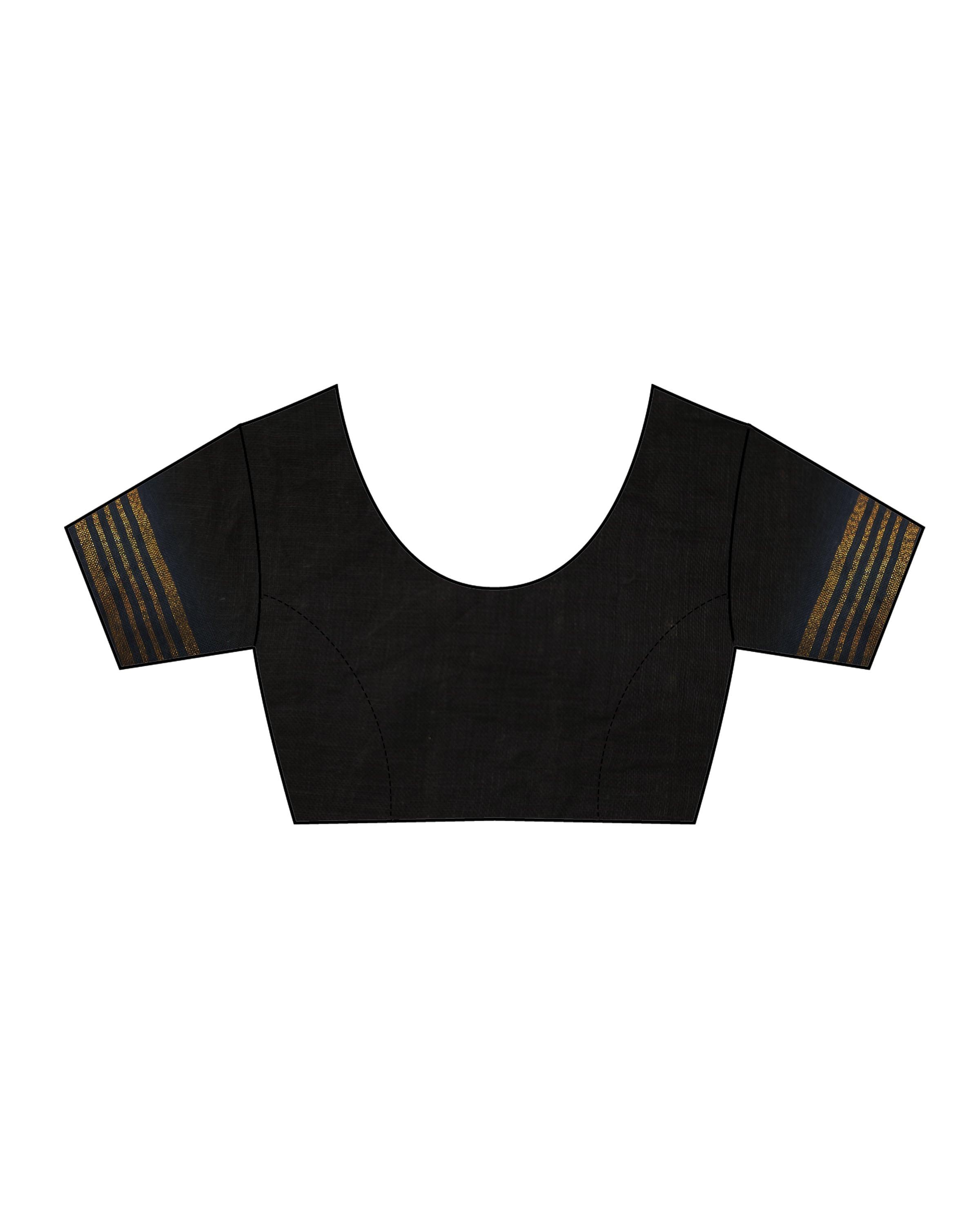 Linen zari saree | Linen saree | Linen saree online | Chidiyaa