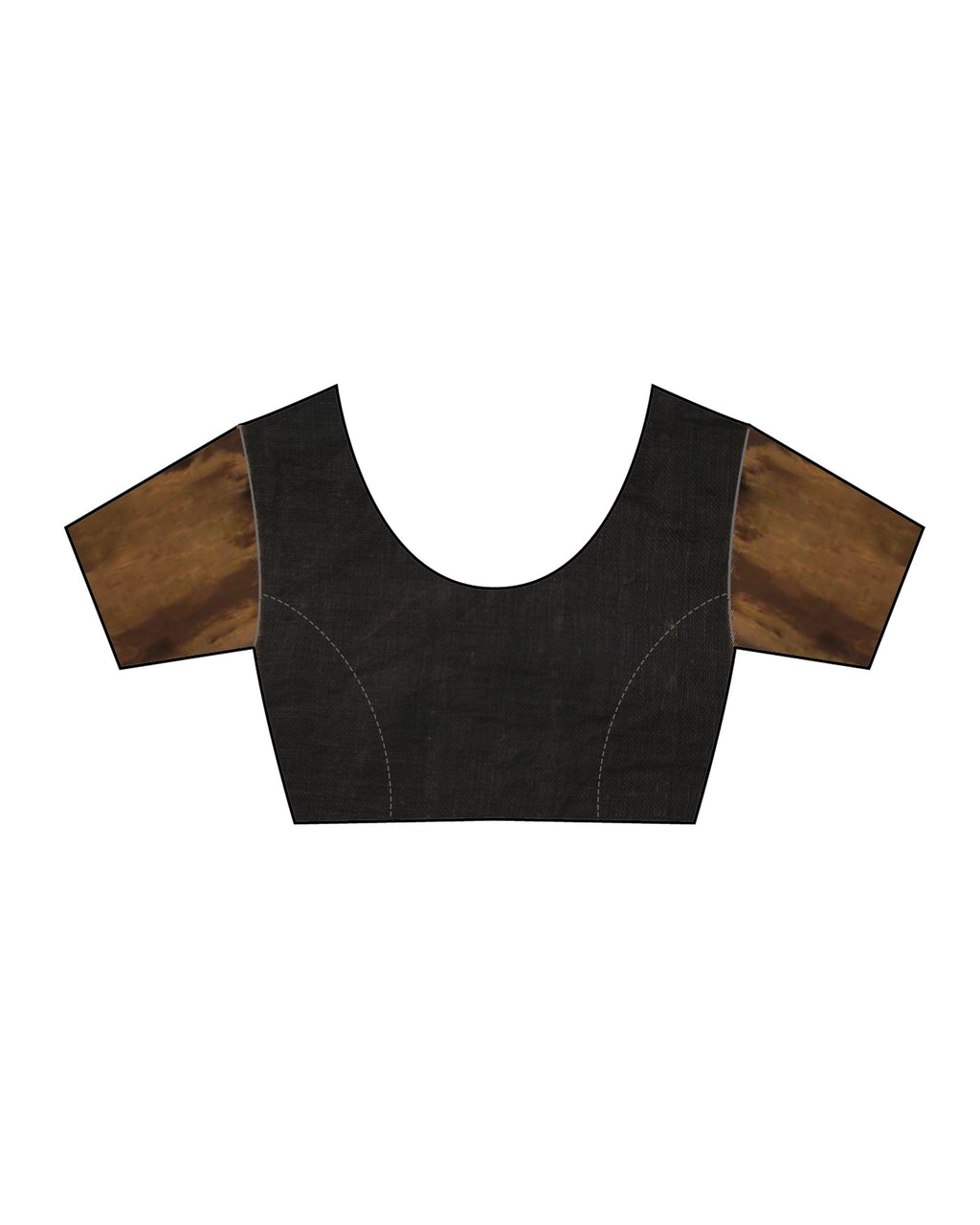 Urvashi Handwoven Linen Zari Saree