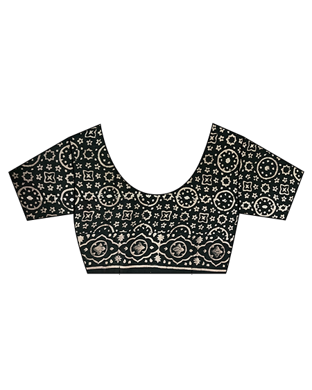 Cotton blouse black | Blouse back design | Chidiyaa