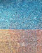 Chase Light Violet Handwoven Linen Saree - TARA