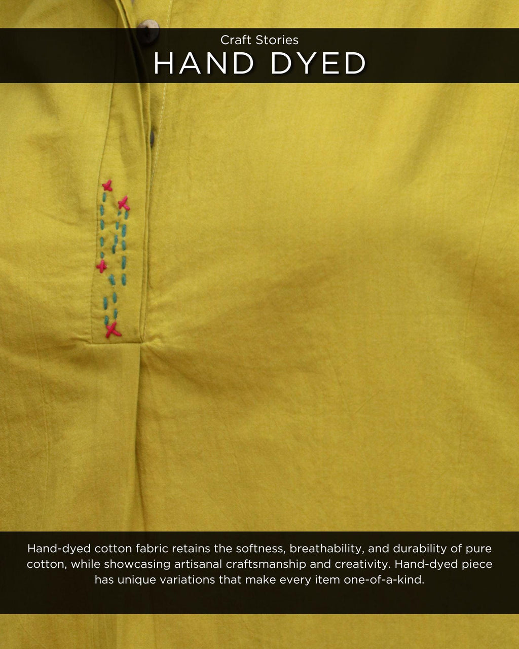 Hand dyed | Cotton clothes | Crafted Heritage