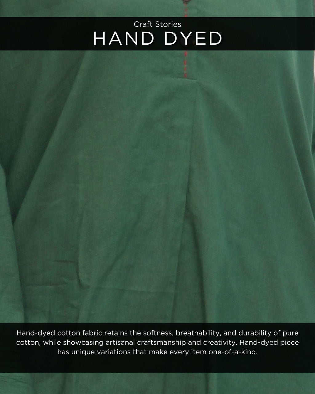 Hand Dyed | Cotton fabric | Indian heritage