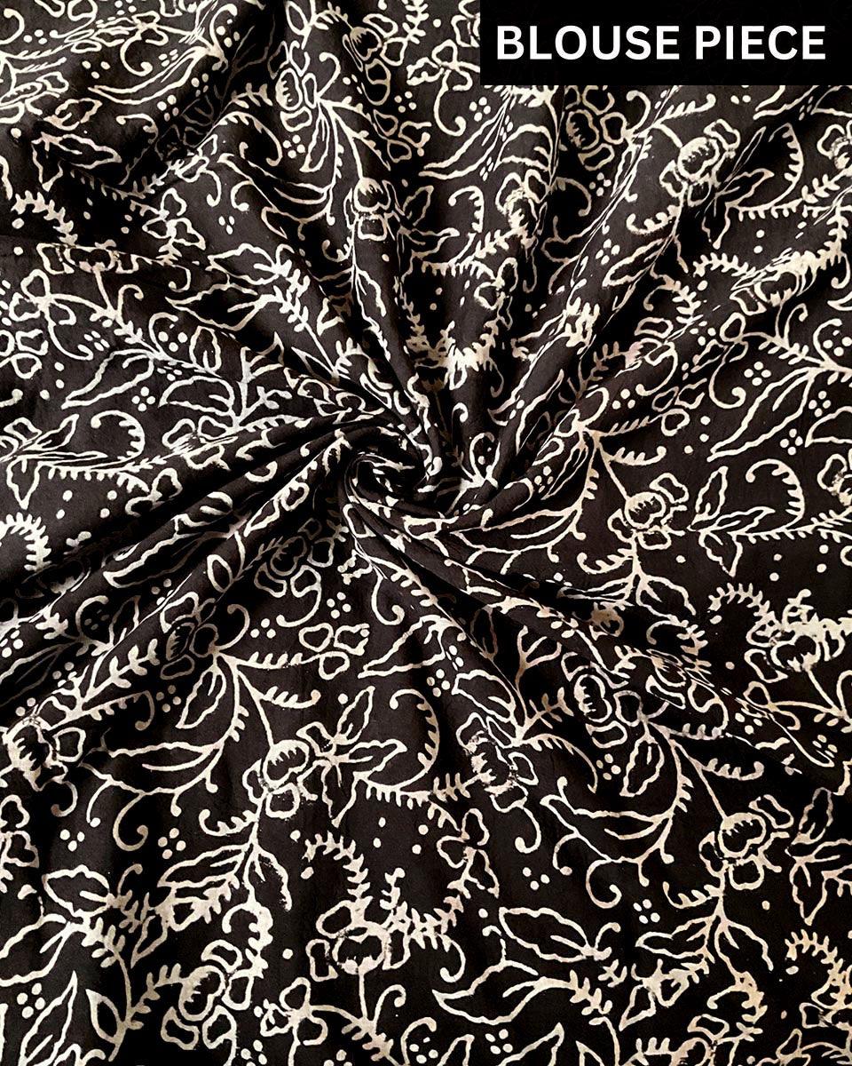 Blouse design | Cotton blouse black | Chidiyaa