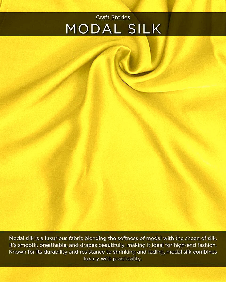 Modal Silk Saree | Silk Saree Pure | Silk Saree Yellow