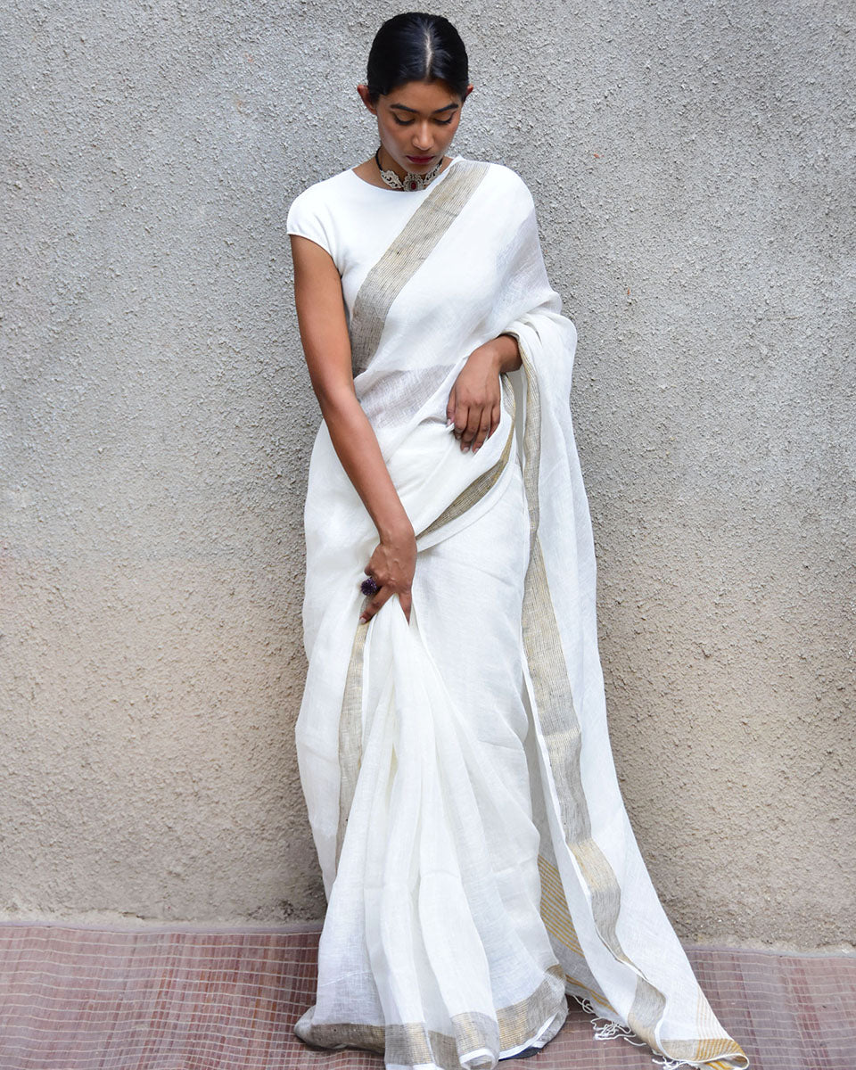 linen sarees online