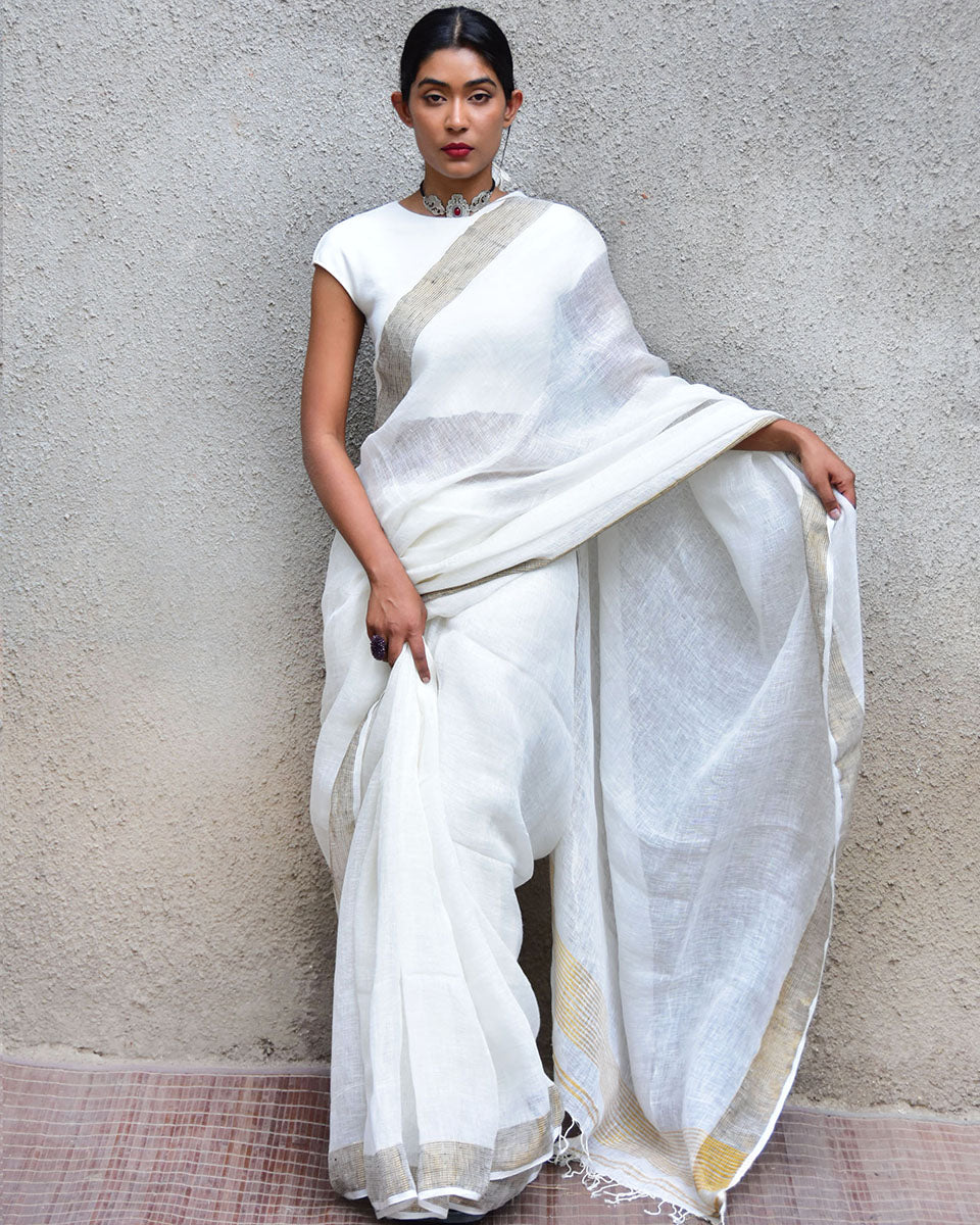 linen sarees online