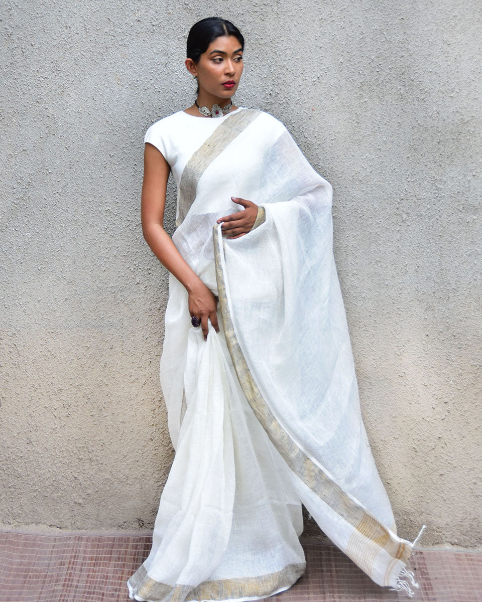 linen sarees online