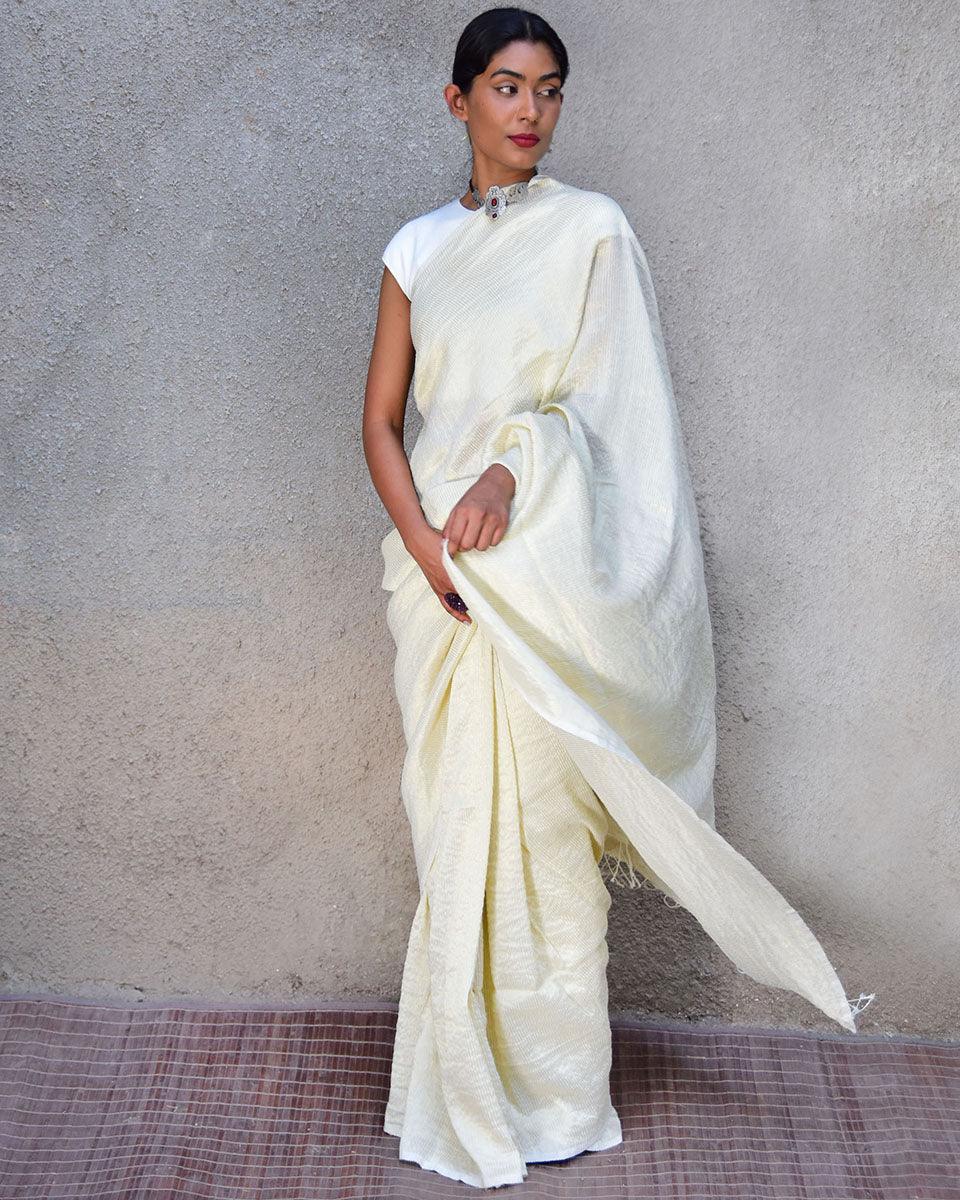 linen saree | linen saree online | linen saree India