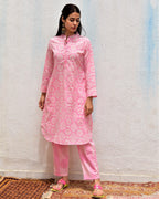 Nazneen Handblockprinted Cotton Kurta Set Of 2-Sor