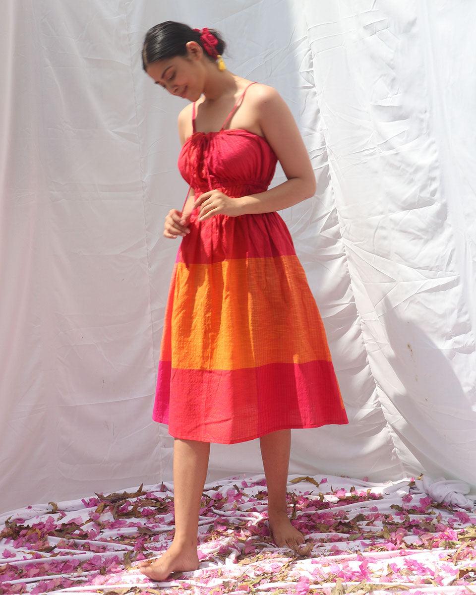 Holo Handwoven Cotton Dress - RC