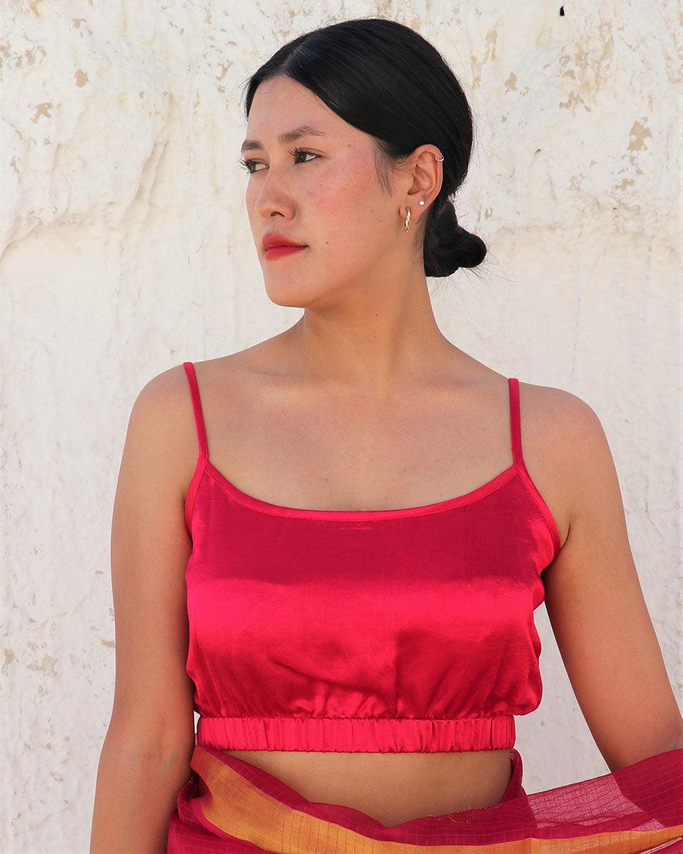 Blouse | Blouses | Silk blouse | Mashru Silk | Chidiyaa