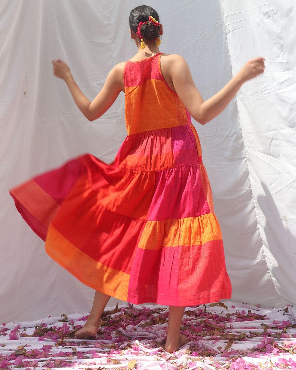 Lali Handwoven Cotton Dress - RC