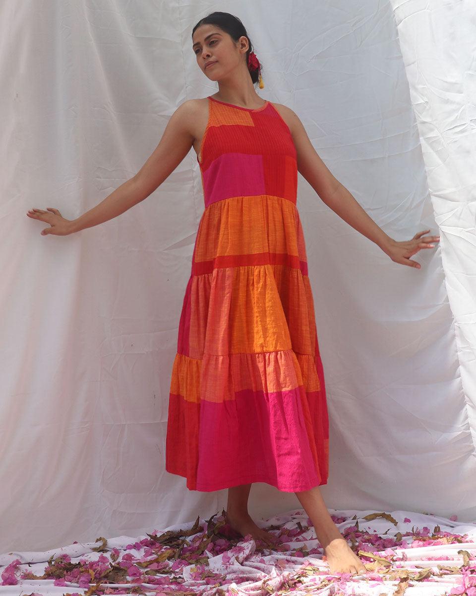 Lali Handwoven Cotton Dress - RC