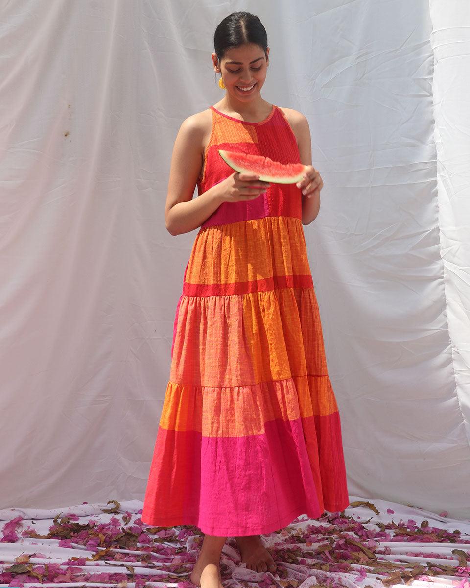 Lali Handwoven Cotton Dress - RC