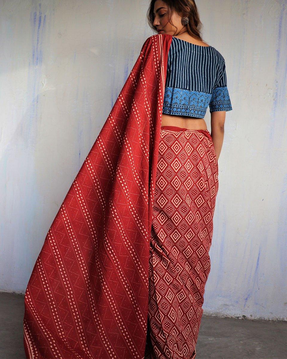 Cotton sarees | Cotton saree for women | Cotton saree online | Cotton saree | Chidiyaa
