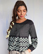 Blouse design | Cotton blouse black | Blouse Sleeves design | designer blouse | Chidiyaa