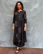 Dewlit Glow Blockprinted Cotton Kurti
