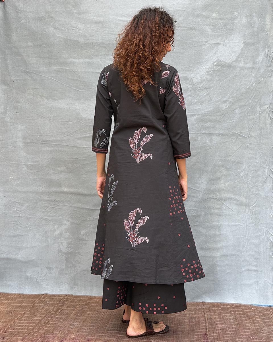 Dewlit Glow Blockprinted Cotton Kurti