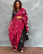 Flicker of Fireflies Blockprinted Cotton Dupatta