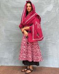 Hues of Horizon Blockprinted Cotton Dupatta