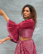 Meadow Blockprinted Cotton Blouse