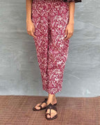 Cedar Skies Blockprinted Cotton Pant