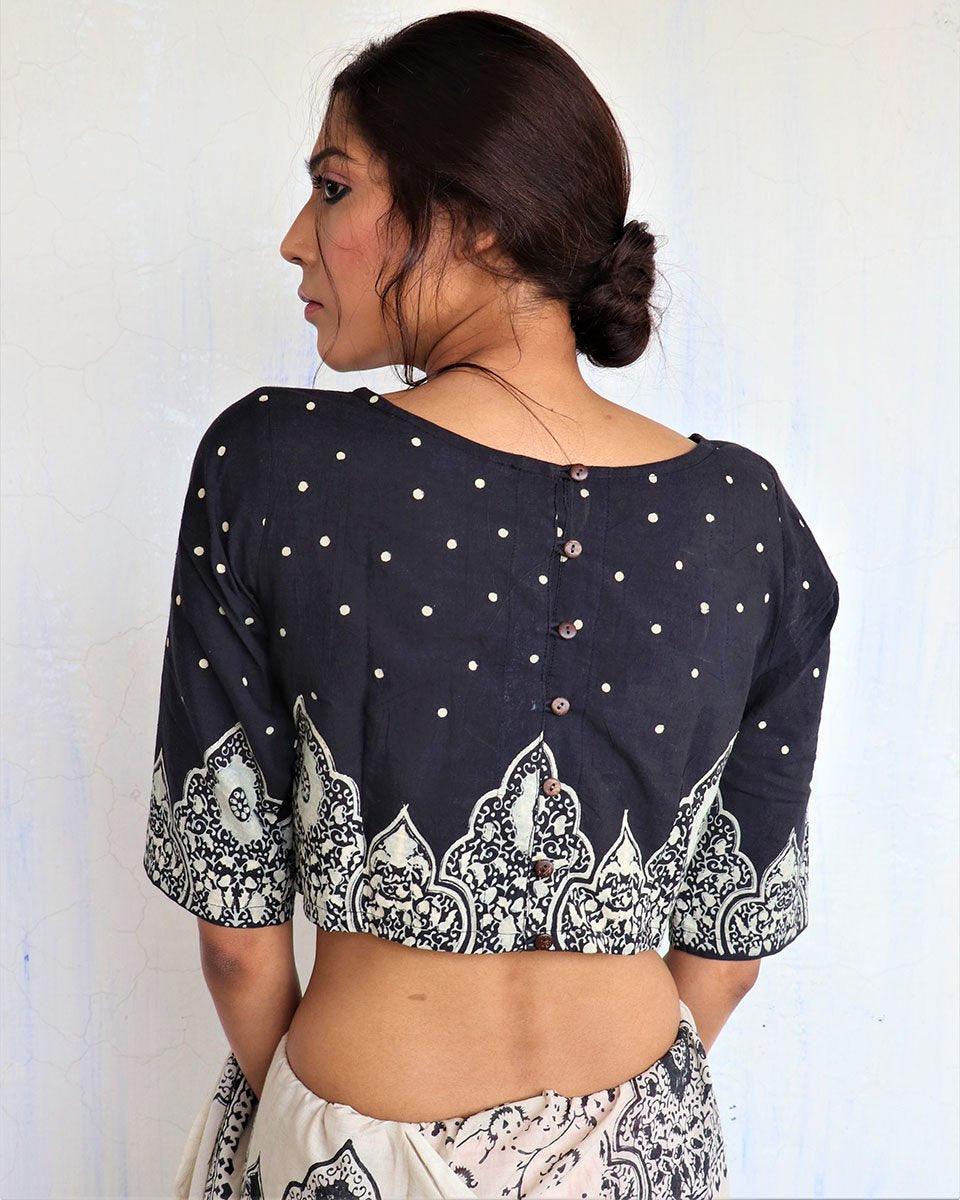 Blouse back design | Cotton blouse | Chidiyaa