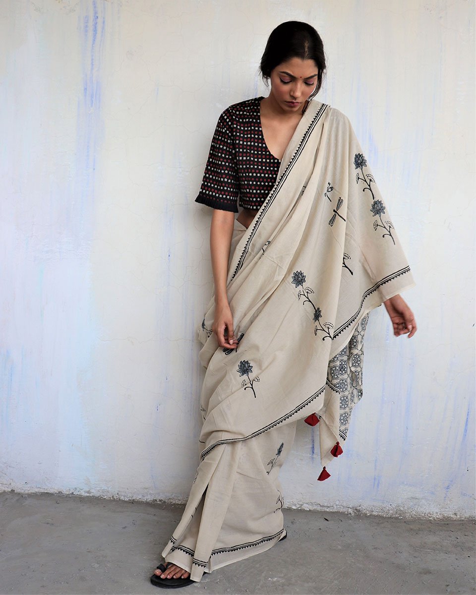 Cotton saree | Cotton saree for women | Chidiyaa