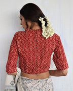 Blouse back design | Blouses | Cotton blouse | Summer | Chidiyaa