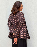 Moonchild Mashru Silk Reversible Quilted Jacket