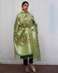Junoon Handwoven Banarasi Kimkhab Brocade Dupatta