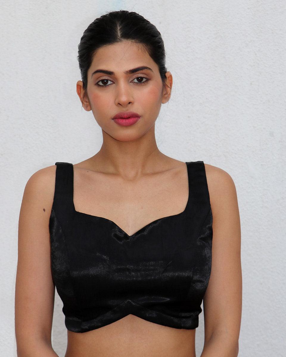 Kailani Mashru Silk Blouse