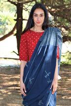 Cotton sarees | Saree for farewell | Chidiyaa