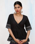 Dira Blockprinted Cotton Top - NOMAD
