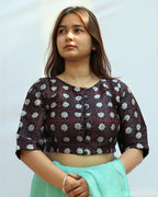Raya Mashru Silk Blouse