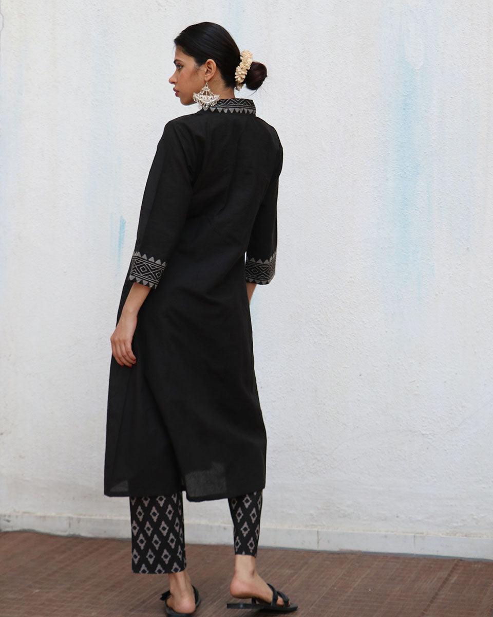 Annalise Blockprinted Cotton Kurta Set - NOMAD