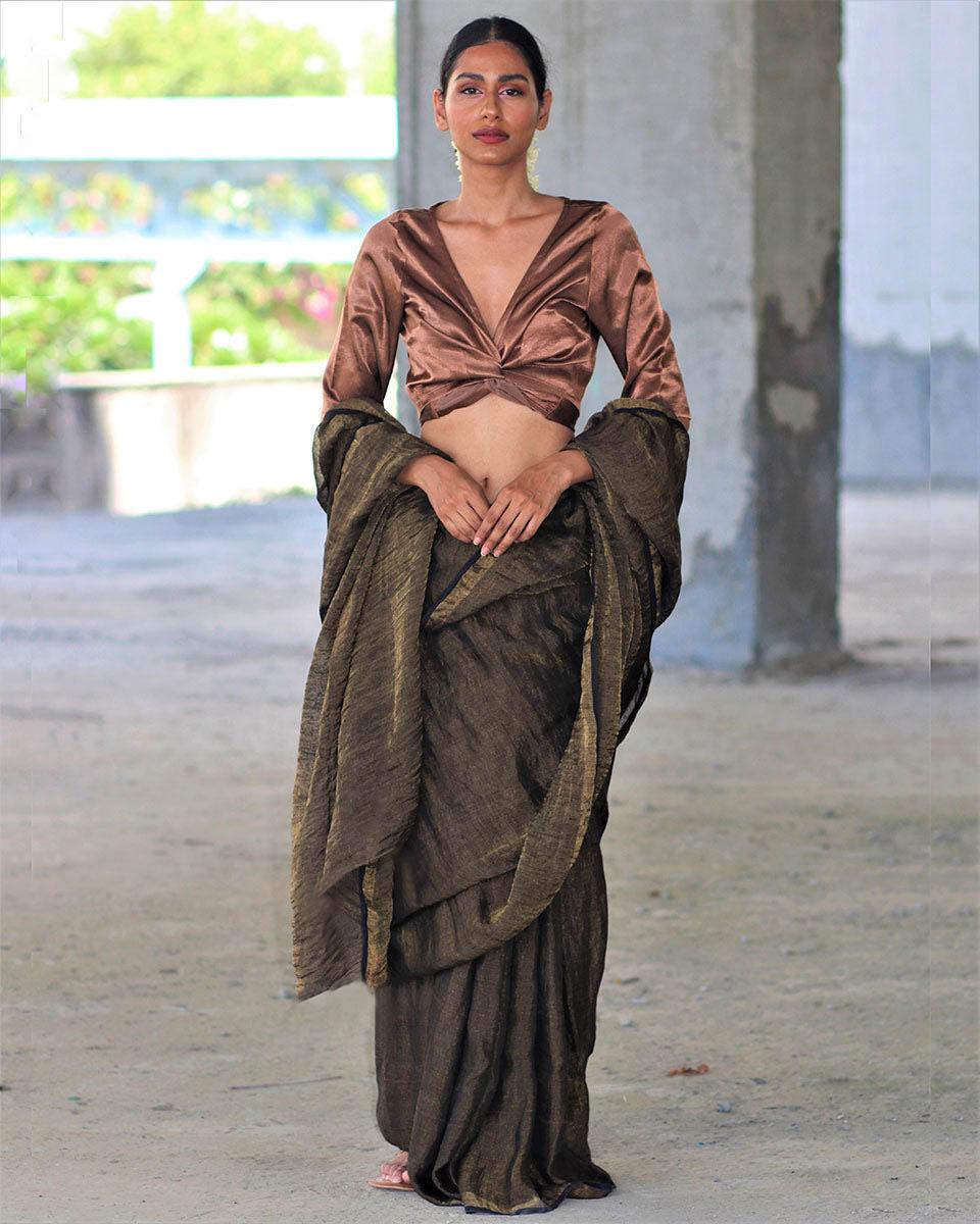 Saree | Saree for women  | linen saree | Chidiyaa