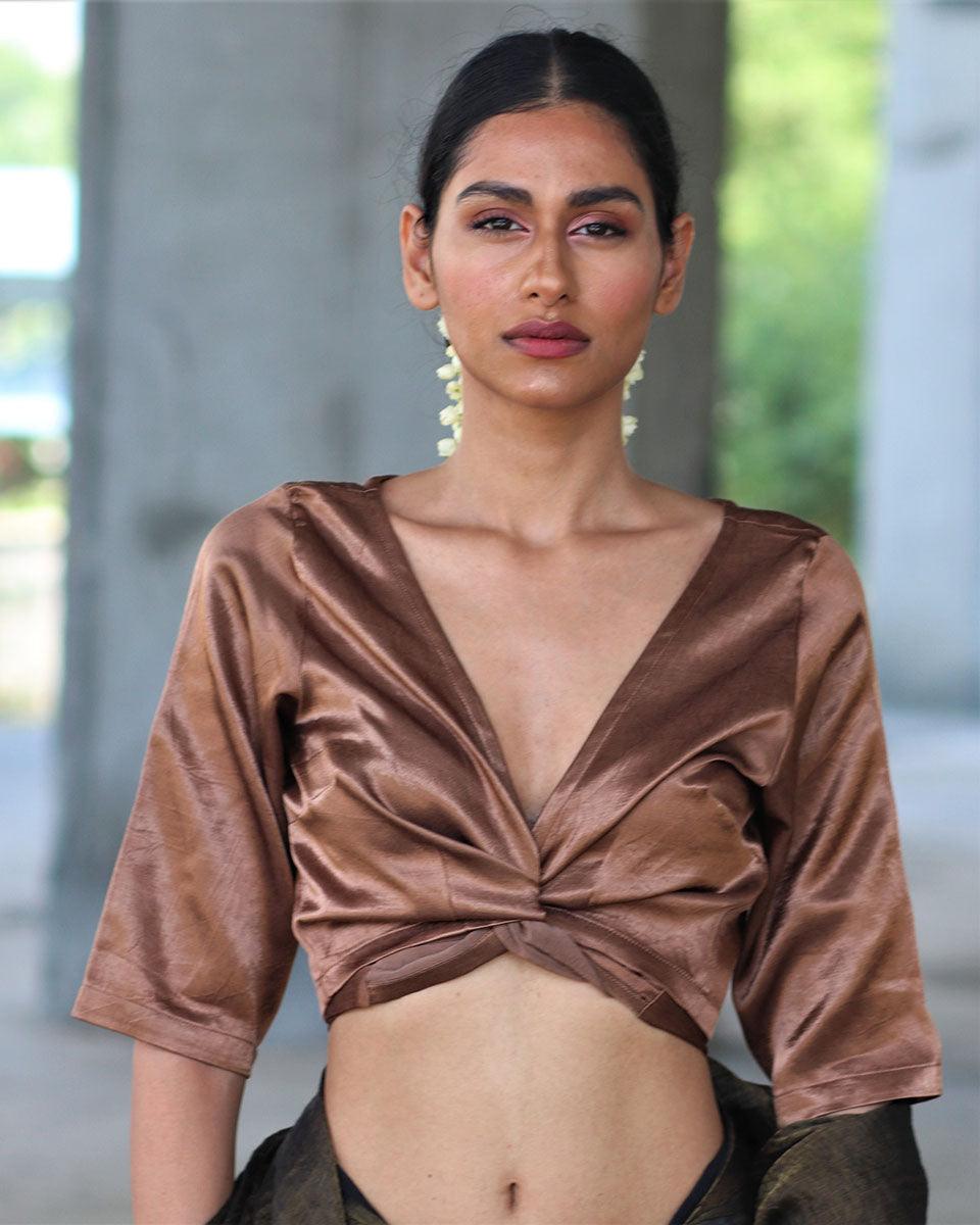 Blouse | Blouses | Silk blouse | Mashru Silk | Chidiyaa