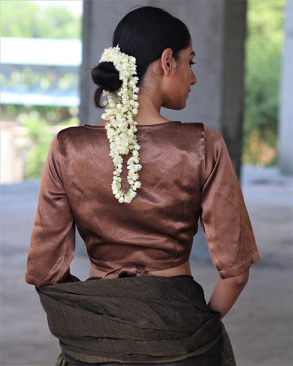 Blouse | Blouse back design | Silk blouse | Mashru Silk | Chidiyaa