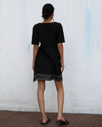 Farrah Blockprinted Cotton Dress - NOMAD