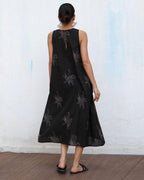 Zita Blockprinted Cotton Dress - NOMAD