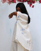Litha Blockprinted Cotton Shirt - BGVL